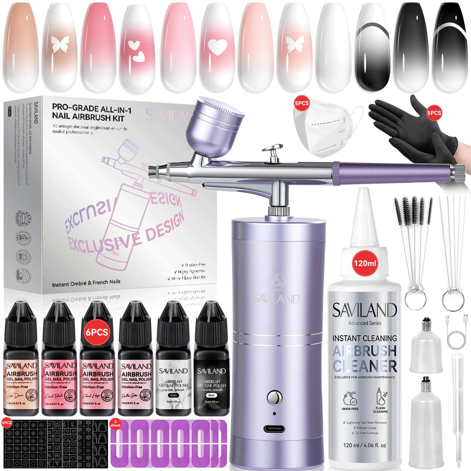 SAVILAND front packaging showing full 7-in-1 kit and benefits