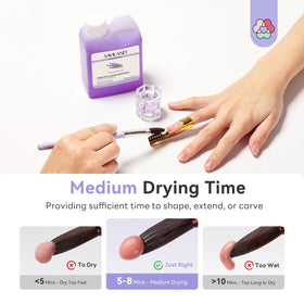 SAVILAND application brush forming acrylic bead for precision sculpting