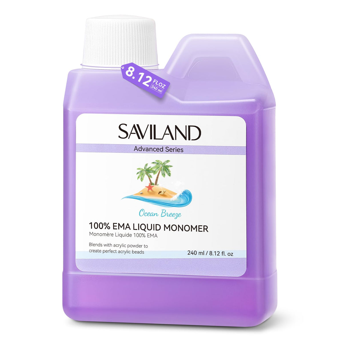 SAVILAND bottle front view showing 240ml and product branding for clear identification and trust