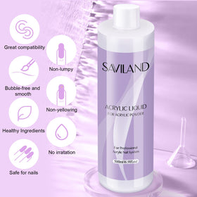 SAVILAND bottle staged in salon setting highlighting professional suitability
