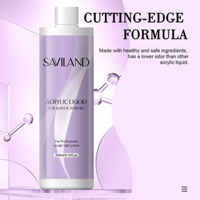SAVILAND bottle with measuring scale illustrating cost-effective volume benefit