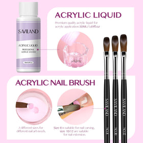 SAVILAND brushes and hand tools arrayed for accurate sculpting and filing