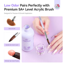 SAVILAND brushes laid out with sizes 8 10 14 for precise application