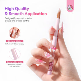 SAVILAND cleaning and storage display preserving brush shape and lifespan