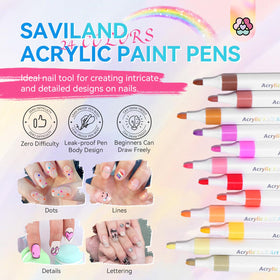 SAVILAND spread of 24 summer shades demonstrating color variety