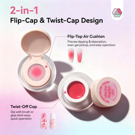 SAVILAND cushion applicator detail for even patting and blending