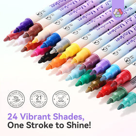 saviland dual tip action demonstrating both tips for versatile designs