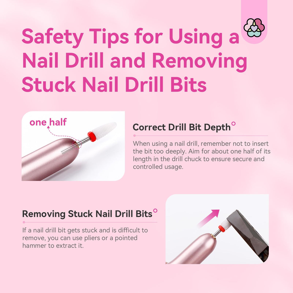 SAVILAND nail file and sponge detail demonstrating shaping and smoothing results