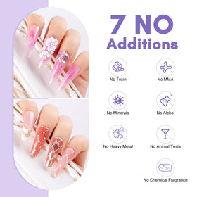 SAVILAND finished manicure on hands in lifestyle scene, salon-quality look at home benefit