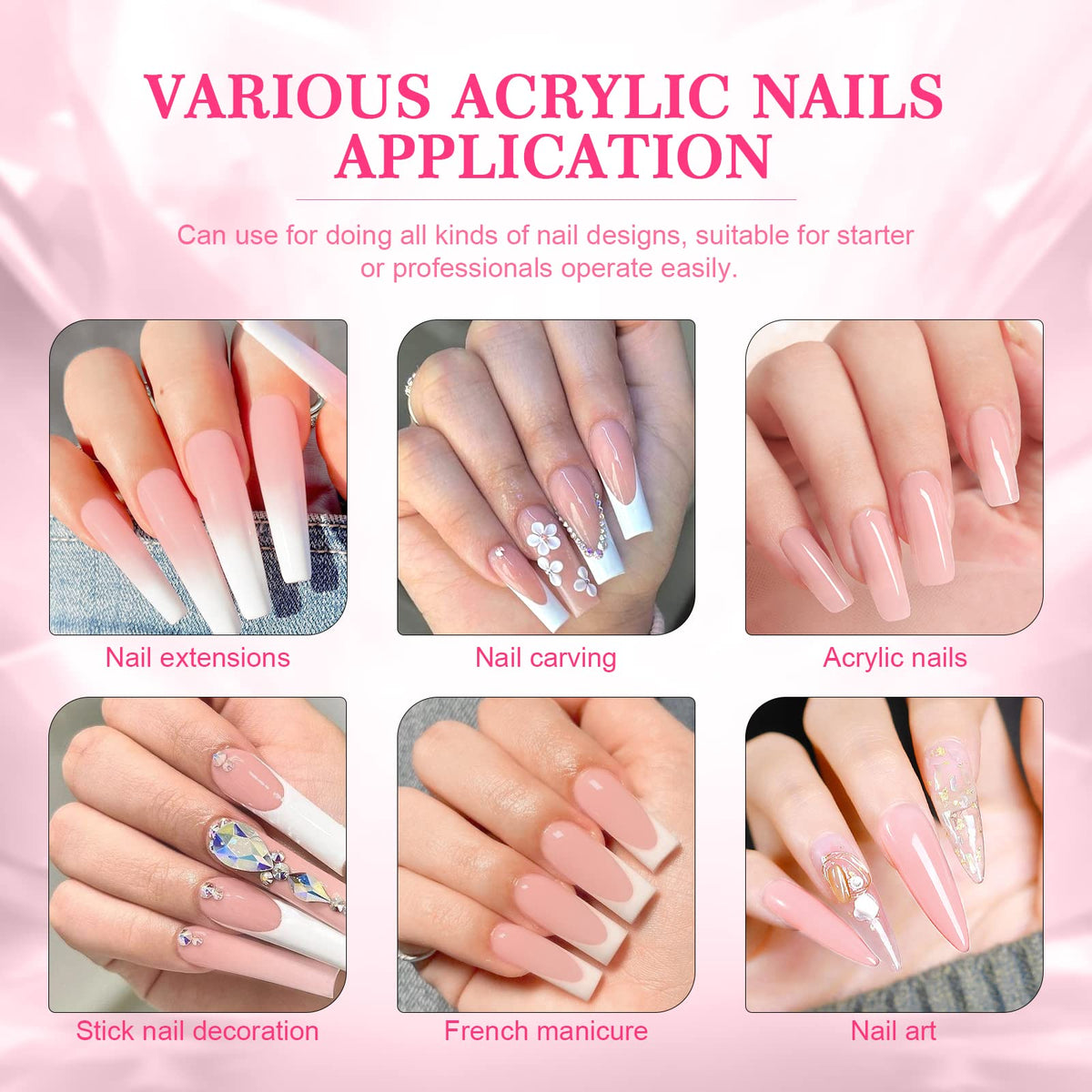 SAVILAND French manicure extensions showing salon finish and lasting coverage benefit