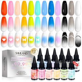 SAVILAND front packaging showing 12 bottles and benefits of larger capacity