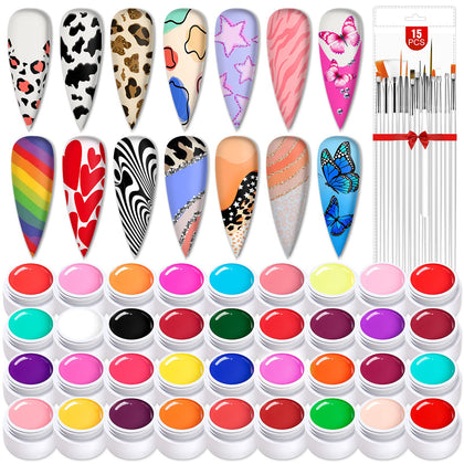 SAVILAND front packaging showing 36-color gel kit and organized box for gifting