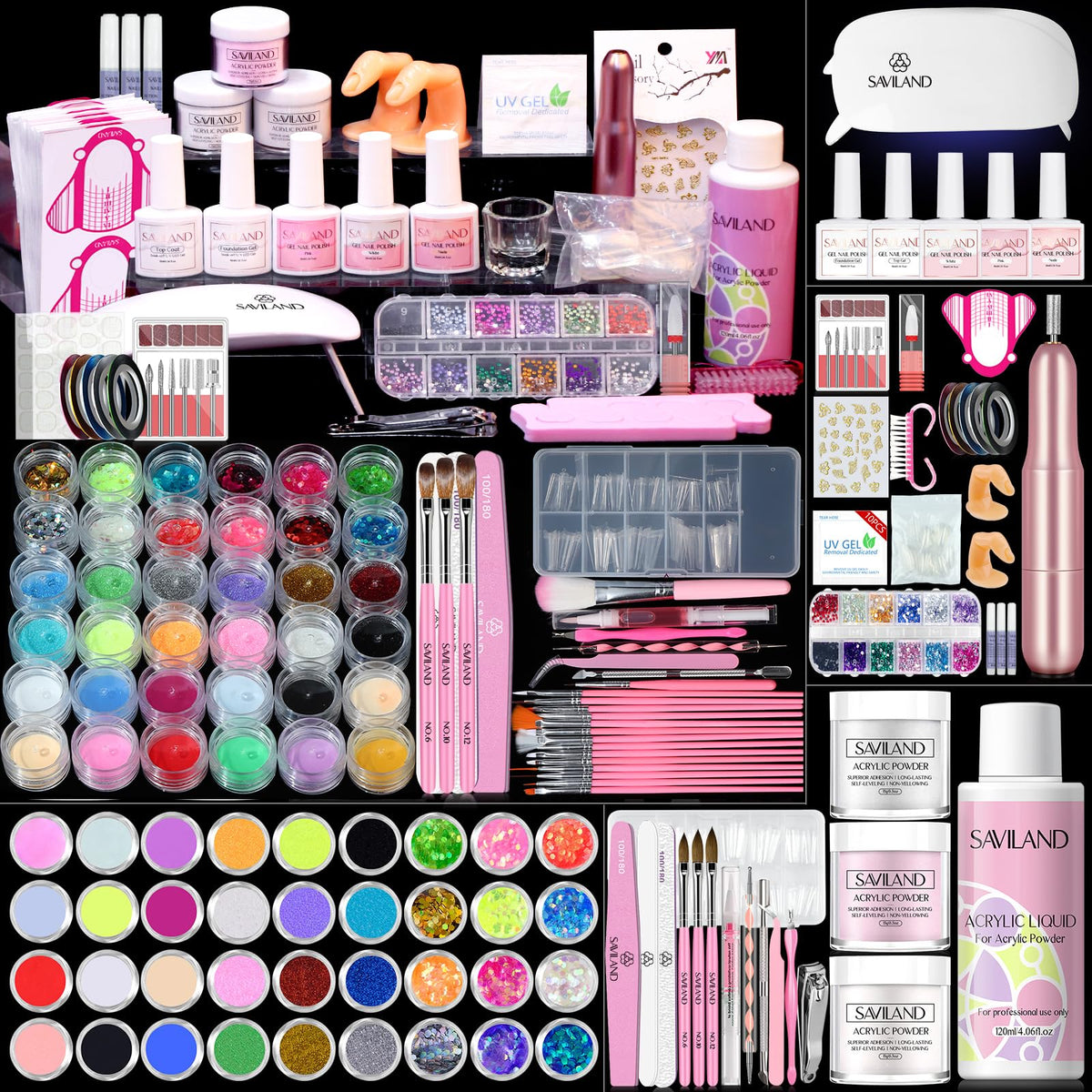 SAVILAND front packaging showing complete kit and easy-start benefit