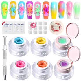 SAVILAND front packaging showing kit contents and colorful gel benefits