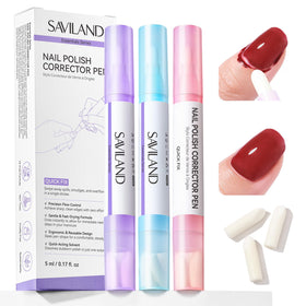 SAVILAND front packaging showing three refillable pens and benefits