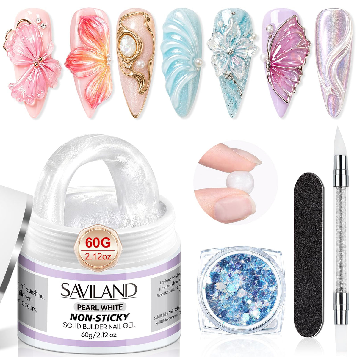 SAVILAND front packaging showing kit contents and professional benefit
