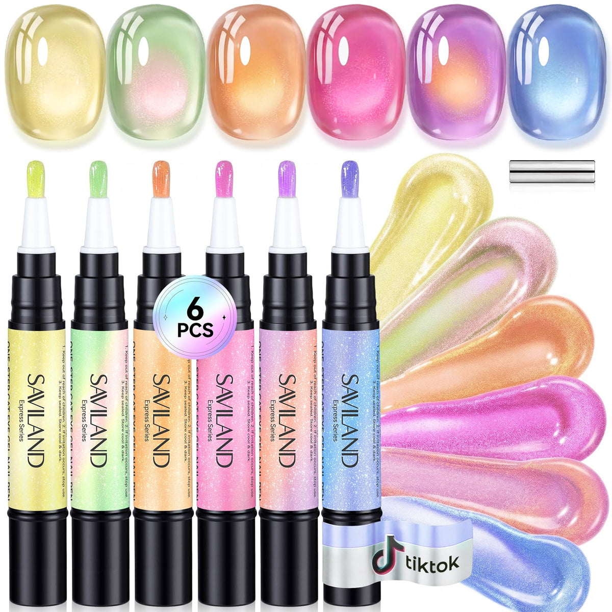 SAVILAND front packaging showing pen set and magnet for quick salon results