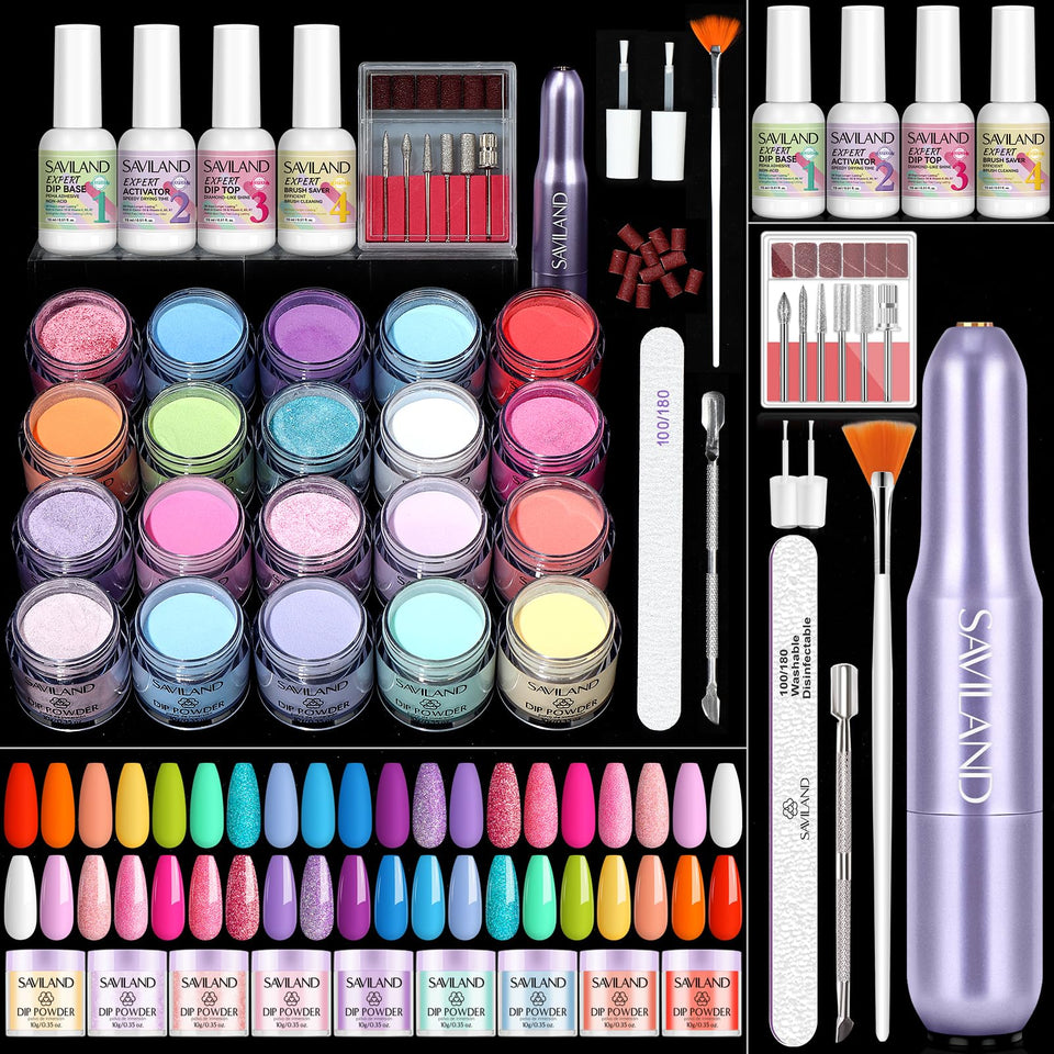 SAVILAND front packaging showing full kit and immediate all-in-one convenience