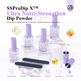 SAVILAND ingredient close-up highlighting castor oil and vitamin complex for nail nourishment
