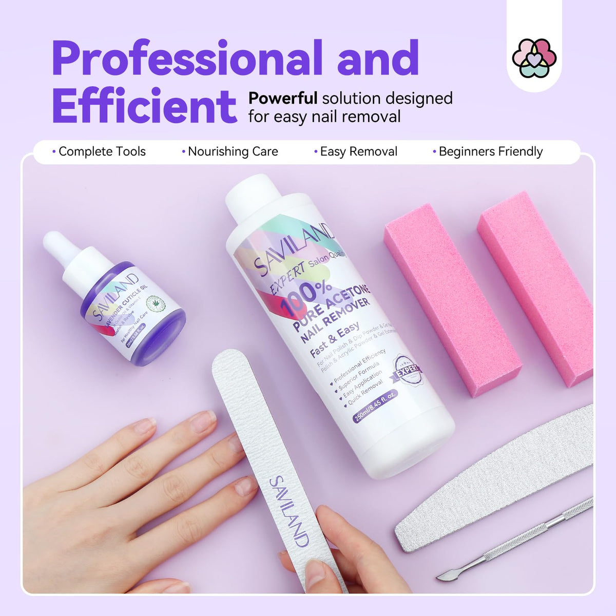 SAVILAND kit in bathroom lifestyle scene showing convenient at-home use benefit
