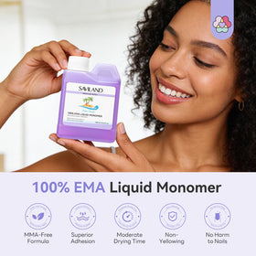 SAVILAND label close-up highlighting EMA formula and nourishing ingredients for informed choice