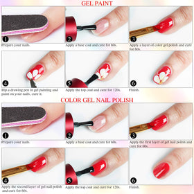SAVILAND at-home manicure setup showing kit use for easy salon results