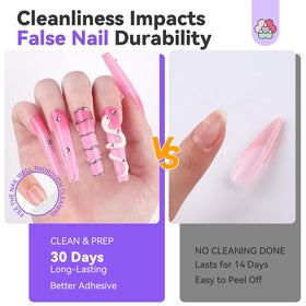 SAVILAND kit used in a home manicure scene showing salon-quality benefit