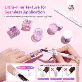 SAVILAND finished manicure in lifestyle setting showcasing professional results