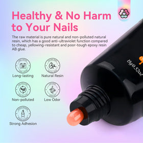 SAVILAND kit styled on a vanity to inspire salon-quality DIY nail designs at home