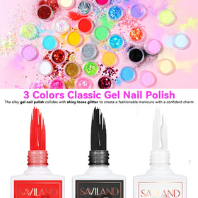 SAVILAND mini UV lamp curing gel polish to speed drying and improve finish