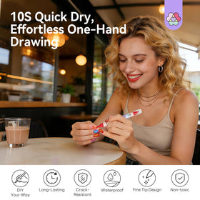 saviland open pens array displaying color variety for creative freedom