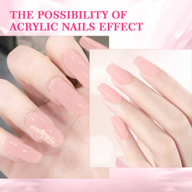 SAVILAND powder mixed with glitter showing customizable color and sparkle benefit