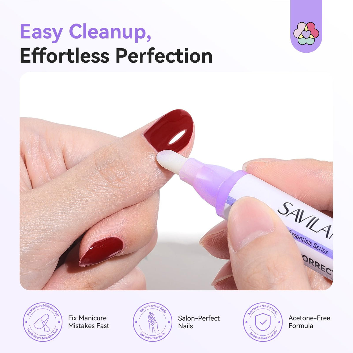 SAVILAND open pen refill process demonstrating easy maintenance