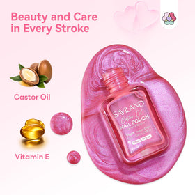SAVILAND 10ml bottle held in hand illustrating travel-friendly size