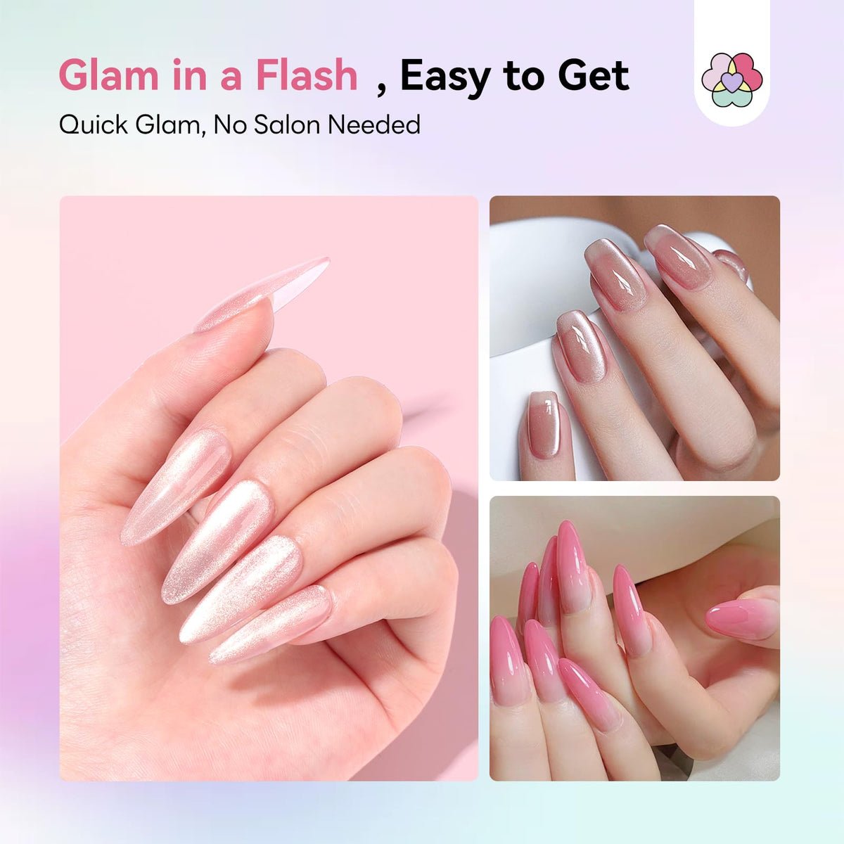 SAVILAND slip solution smoothing poly gel for mess-free application