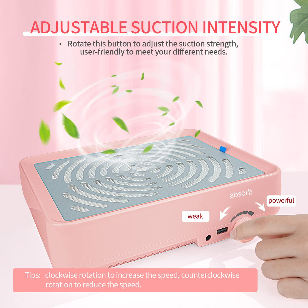 SAVILAND top filter detail highlighting reusable pad and easy cleaning benefit