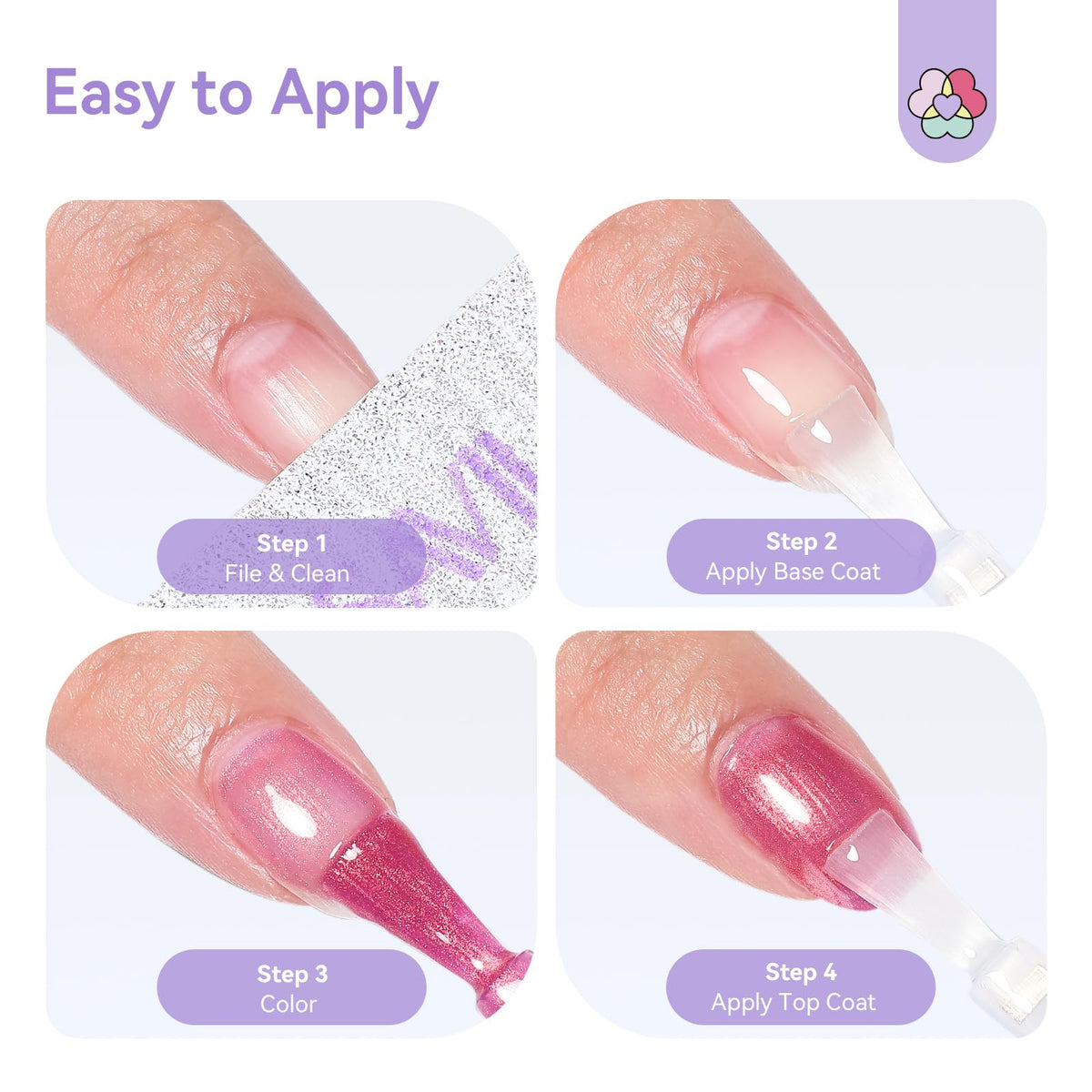 SAVILAND top label close-up showing 18-free ingredient claim and nail-friendly benefit