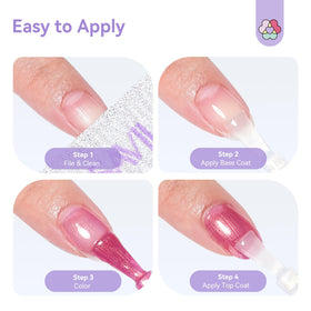 SAVILAND top label close-up showing 18-free ingredient claim and nail-friendly benefit
