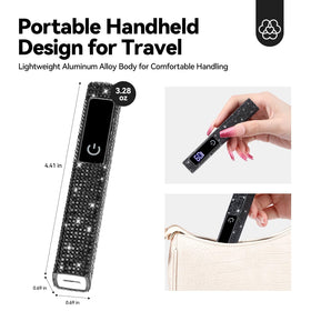 SAVILAND in travel pouch with accessories for on‑the‑go nail care benefit