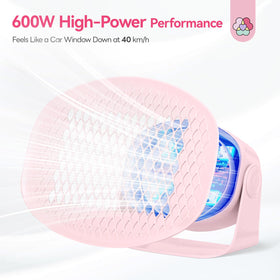 SAVILAND fan grille detail highlighting 4500 rpm high-wind speed benefit