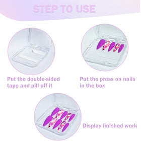 Sawvolker precut double-sided adhesive tape sheet showing secure hold