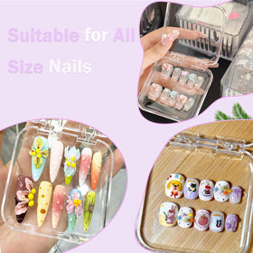 Sawvolker individual box with press-on nail sets for tidy presentation