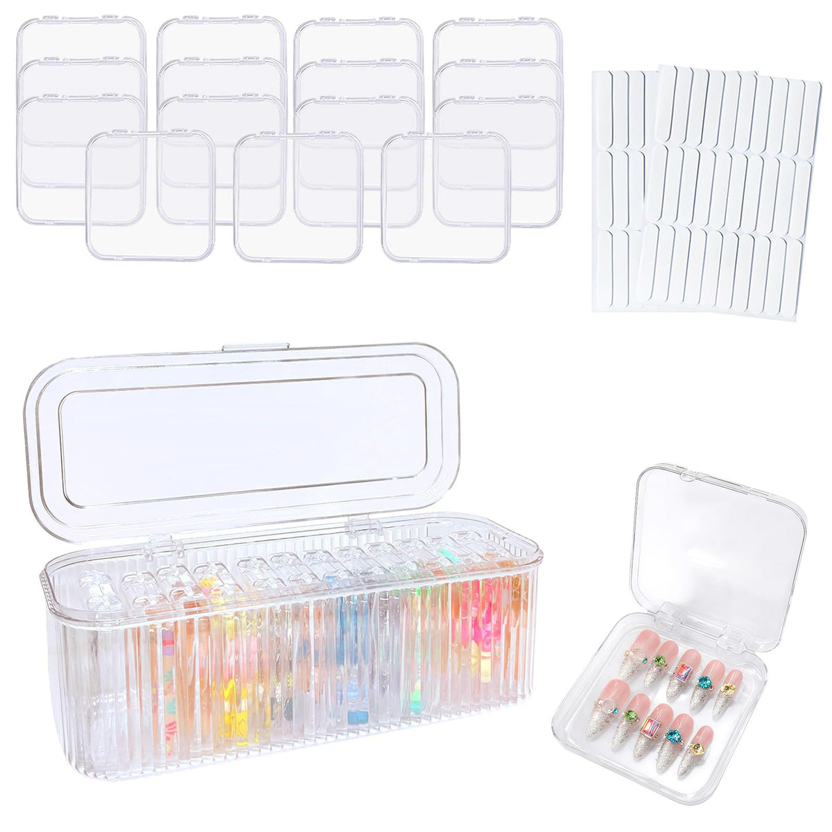 Sawvolker kit packed inside a travel bag for mobile nail technicians