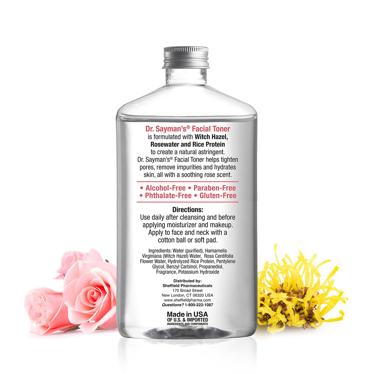 Sayman Salve label close-up highlighting ingredients and claims