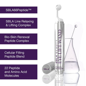 SBLA product label highlighting SBLA66Peptide and ingredient benefits