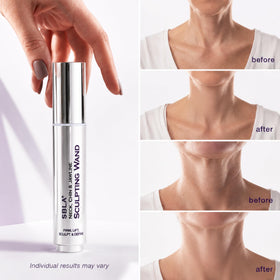 SBLA product label close-up listing Macro-Sphere and peptide technology