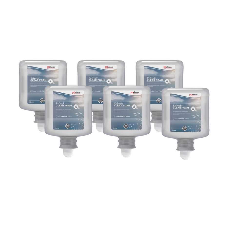 SC Johnson Professional front bottle view shows label and refill benefits