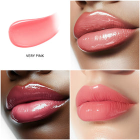 SCENT BEAUTY model wearing gloss lifestyle shot showing wearable everyday glow