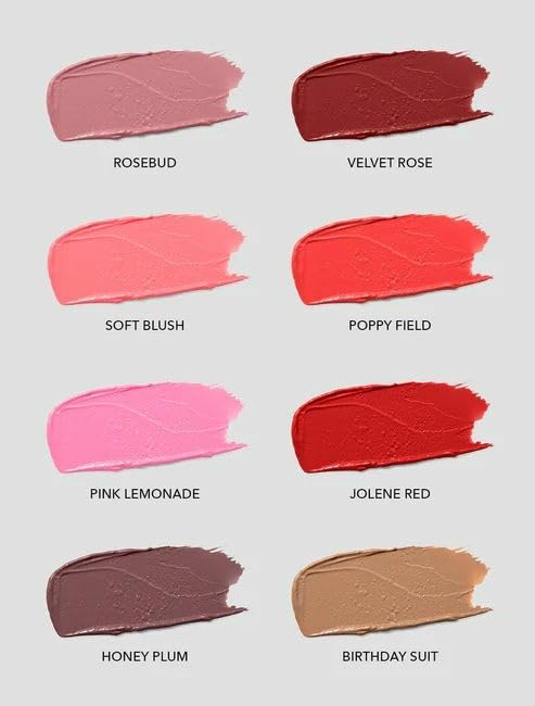 SCENT BEAUTY color swatch of Velvet Rose showing creamy satin texture