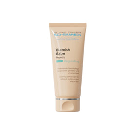 Schrammek BB cream on bathroom vanity in lifestyle setting for daily use